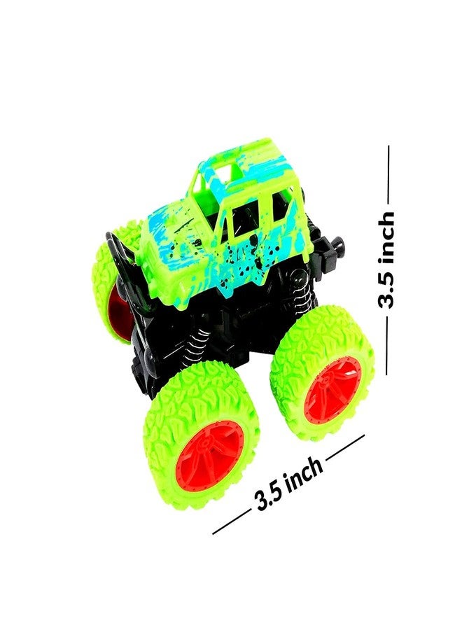 EKAN Mini Monster Car/Truck Friction Powered Cars for Kids Baby Boys Super Cars Truck Children Gifts Toys (Multicolor) - Image 2